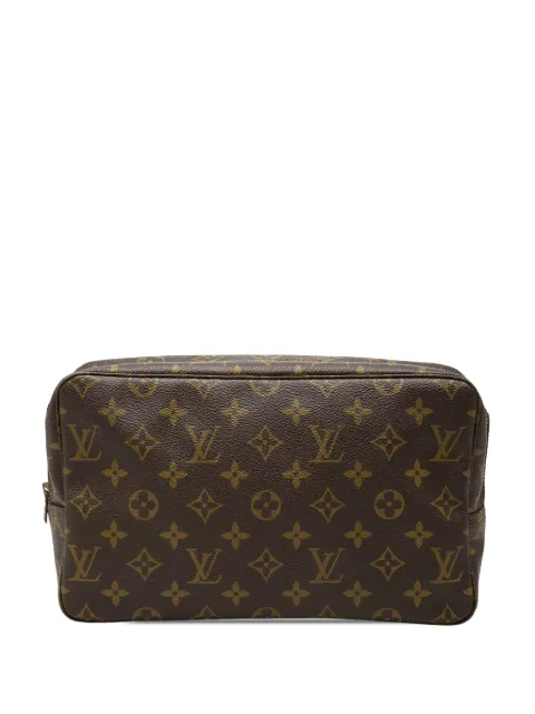Louis Vuitton Pre-Owned 1982 Monogram Trousse Toilette 28 clutch bag Brown CT5DOMN9CHMZ9JZG