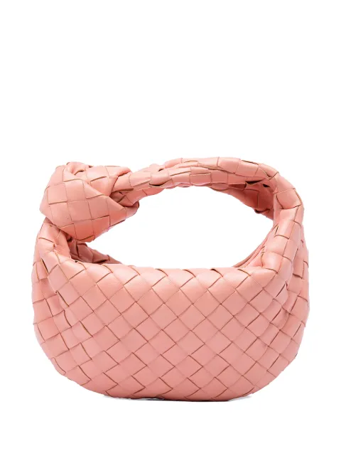Bottega Veneta Pre-Owned 2012-2026 Mini Nappa Intrecciato Jodie hobo bag Pink H7HV7GN7QZMXU22Z