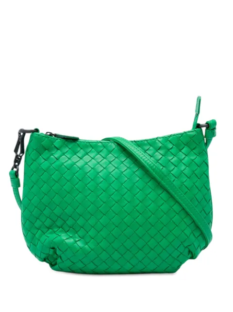 Bottega Veneta Pre-Owned 2012-2026 Nappa Intrecciato shoulder bag Green DC02KMELJR5TTLB5