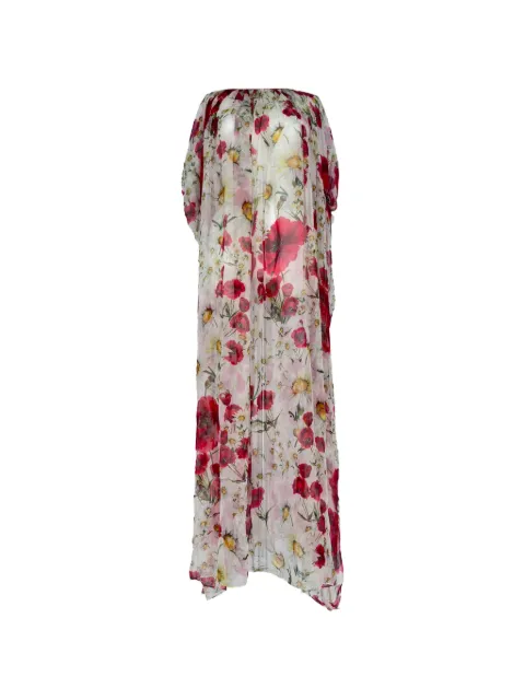 Dolce & Gabbana Pre-Owned floral-print maxi dress Neutrals RFCPUGBCL779700W