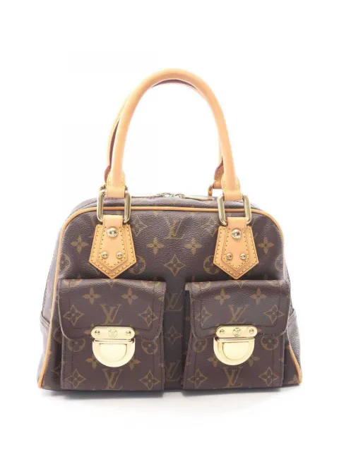 Louis Vuitton Pre-Owned 2005 Monogram Manhattan PM handbag Brown RUP631FKHJJCZ099