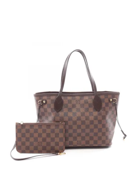 Louis Vuitton Pre-Owned 2017 Damier Ebene Neverfull PM tote bag Brown DTQ51JBYF4W4ZL14