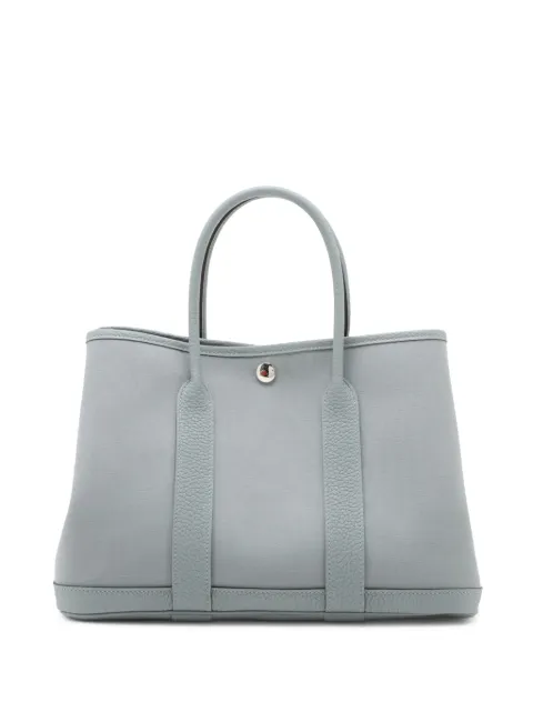 Hermès Pre-Owned 2025 Toile and Negonda Garden Party 30 tote bag Grey VPXVNV8HCT2JIQSW