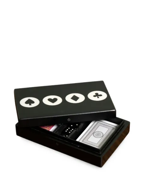 CU I SEEYOU playing card-motif games box Black CU82043