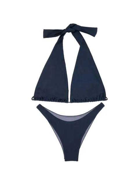 ELEGANCIA Midnight halterneck bikini Blue 3X9001103430