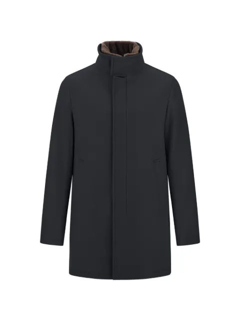 Herno single-breasted coat Blue CA000214U33344