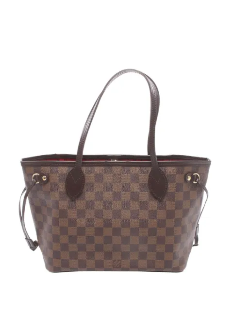 Louis Vuitton Pre-Owned 2001 Damier Ebene Neverfull PM tote bag Brown 12ZEVXCY3K3MDPGQ