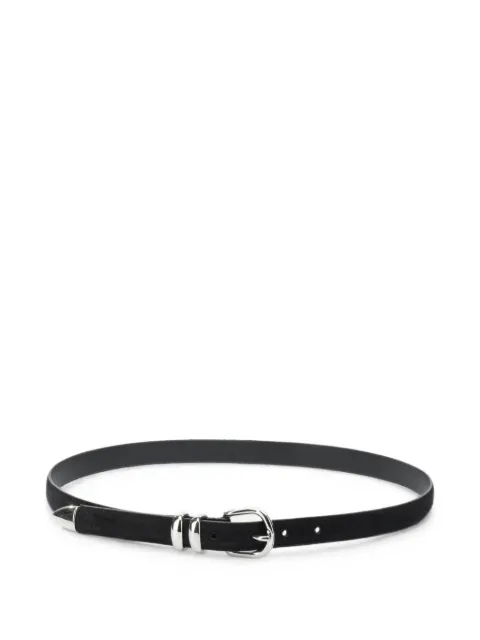 Anderson's buckle-fastening suede belt Black A18542PPUPL11N1