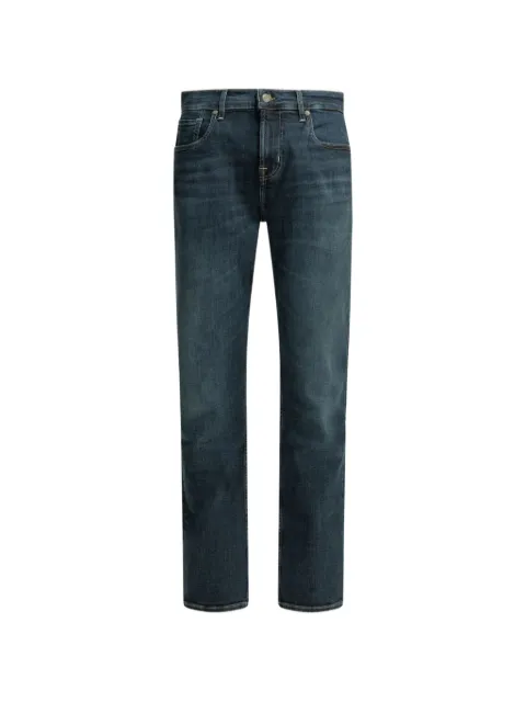 7 For All Mankind Slimmy logo-patch jeans Blue 7TC40C42
