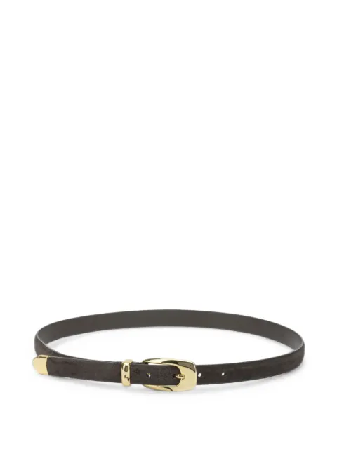 Anderson's suede buckle belt Brown A18542PPUPL11