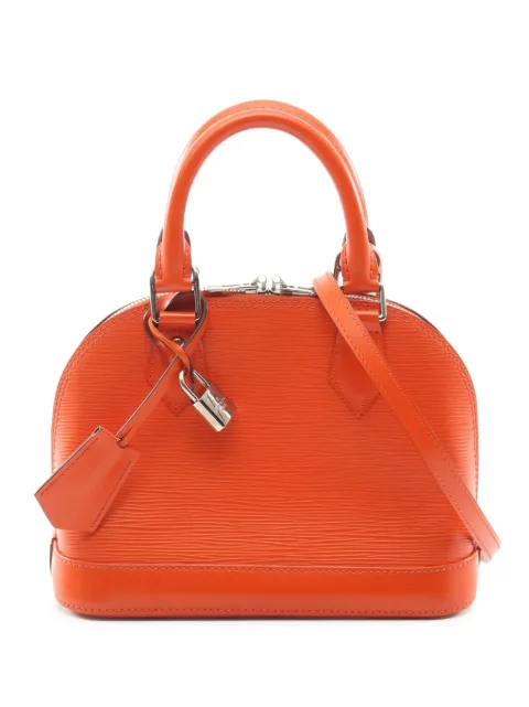 Louis Vuitton Pre-Owned 2013 Epi Alma BB satchel Orange BW07FI552KJZOZO6