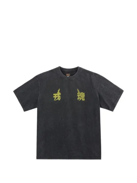 EVISU Ebisu Spirit printed T-shirt Grey 2EAEJM6TS6089
