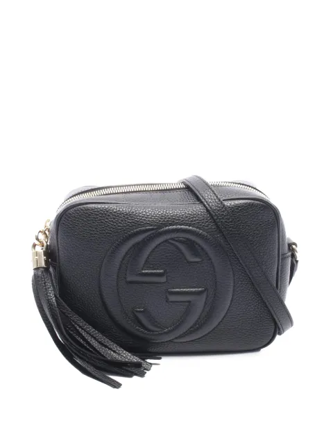 Gucci Pre-Owned 2000-2015 Calfskin Soho Disco crossbody bag Black DL9RN8LHSO8T6CA4