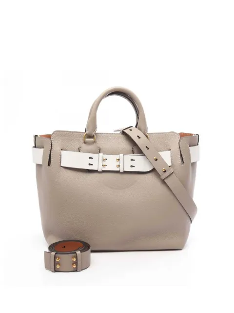 Burberry Pre-Owned 2010-2026 Large Leather Belt Bag satchel Neutrals 0CUV8GGBVU70D69K