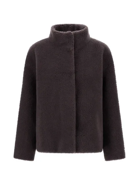 Herno teddy-effect faux-fur jacket Grey GC000613D33535