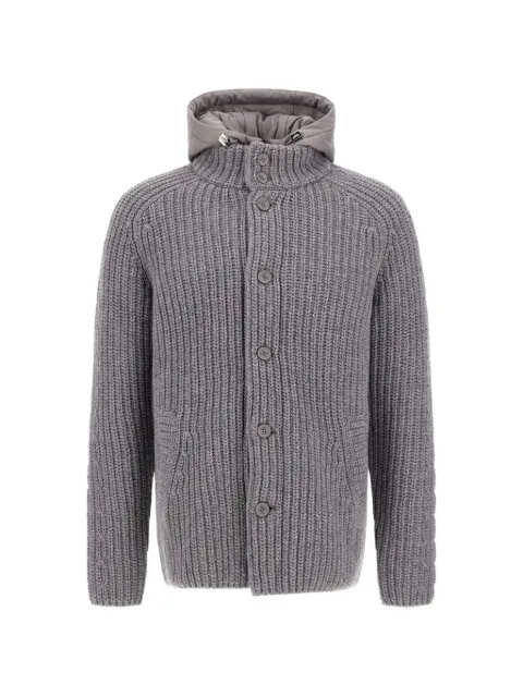 Herno hooded cardigan Grey MC000231U70064