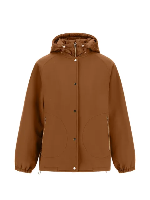 Herno panelled oversized jacket Brown GI000439D33477