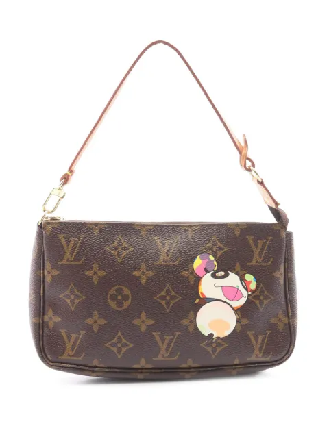 Louis Vuitton Pre-Owned 2004 Takashi Murakami Monogram Panda Pochette Accessoires shoulder bag Brown RUAVLBP1KMRAA3QR