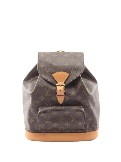 Louis Vuitton Pre-Owned 2001 Monogram Montsouris MM backpack Brown YG5RVMCPJT898350