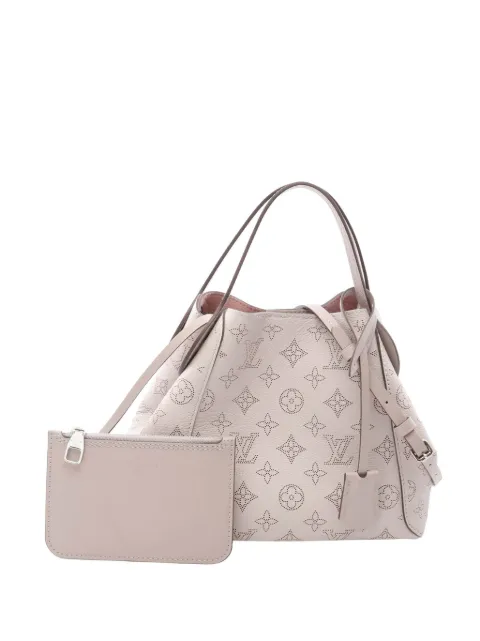 Louis Vuitton Pre-Owned 2021 Monogram Mahina Hina PM satchel Neutrals GUU1YFFRIHE6WJZ8