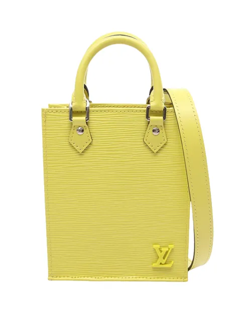 Louis Vuitton Pre-Owned 2020 Epi Petit Sac Plat satchel Green 4RZ7SKIXPUQMGL4S
