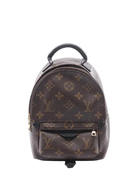 Louis Vuitton Pre-Owned 2021-2026 Monogram Mini Palm Springs backpack Brown ID6NPFPQIV82U1G5