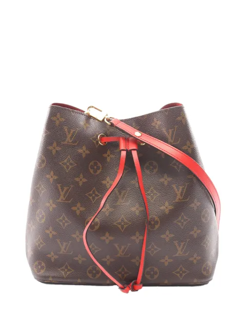 Louis Vuitton Pre-Owned 2020 Monogram Neonoe MM bucket bag Brown DCUM8Z80XNMZBEYT