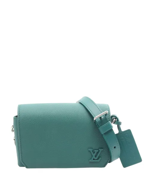 Louis Vuitton Pre-Owned 2010-2026 Aerogram Fastline Wearable Wallet crossbody bag Green UHFHQE9HEY7VQVMI