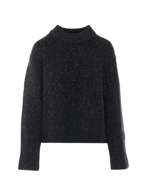 Lisa Yang Tarie Sparkle high-neck sweater Grey 2026521MSP