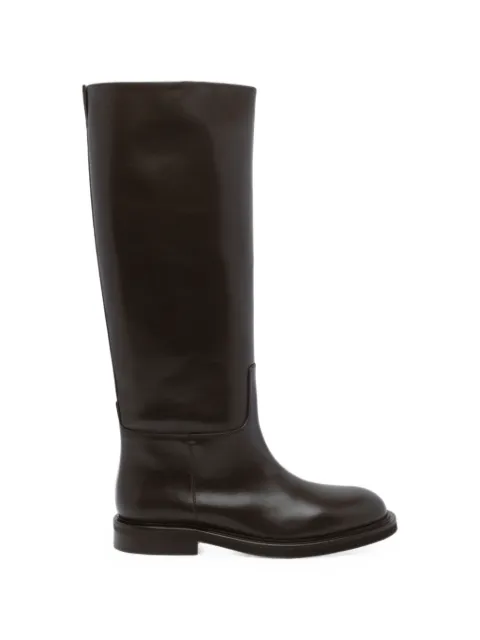 POEVE Noa knee-high boots Brown EV03TESTADIMORO