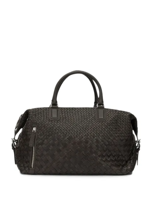Officine Creative Armor 019 woven leather tote bag Brown ARMOR019HALFCOFFEE