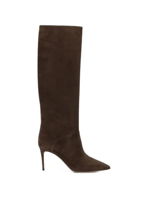 Casadei Blade suede pointed-toe boots Brown 1S340Y0801RENNA