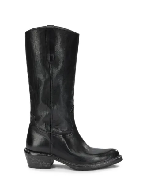Moma Dallas knee-high boots Black 74505DALLASNERO