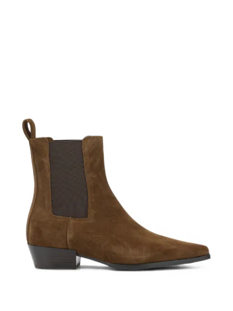 strategia shoes suede ankle boots Brown A5900XVELOURSIGARO