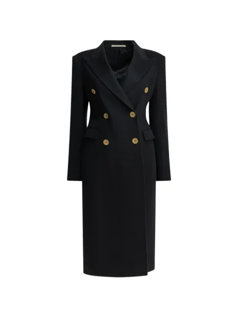 Tagliatore Meryl double-breasted cashmere coat Blue CMERIEL10B350002B