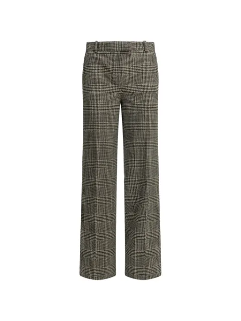 Circolo 1901 Prince of Wales check trousers Neutrals FD4143LAVAG