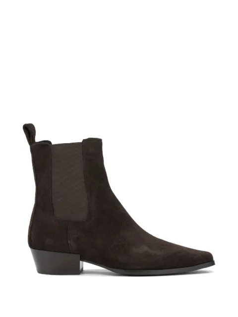 strategia shoes suede Chelsea boots Brown A5900XVELOUREBANO