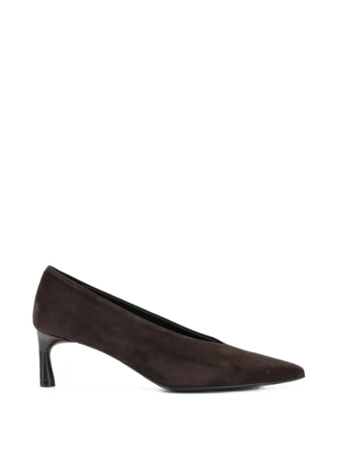 Halmanera pointed-toe suede pumps Brown JADE03CAMOSCIOTMORO