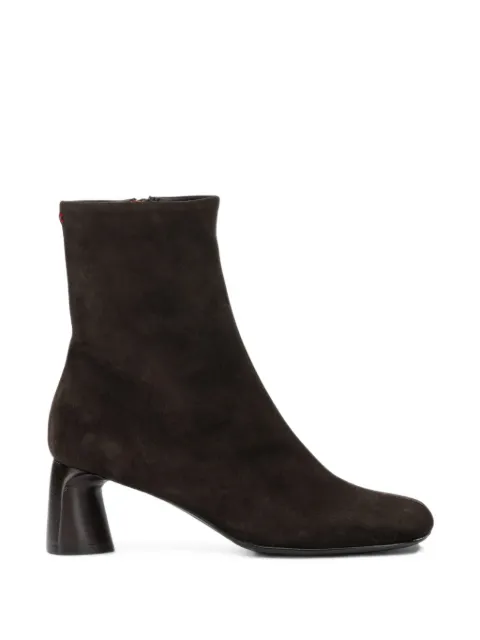 Halmanera suede ankle boots Brown CAMI16VELOURTMORO