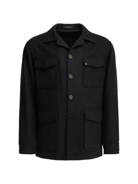 Tagliatore Milton button-up four-pocket jacket Blue MILTON340318EB920