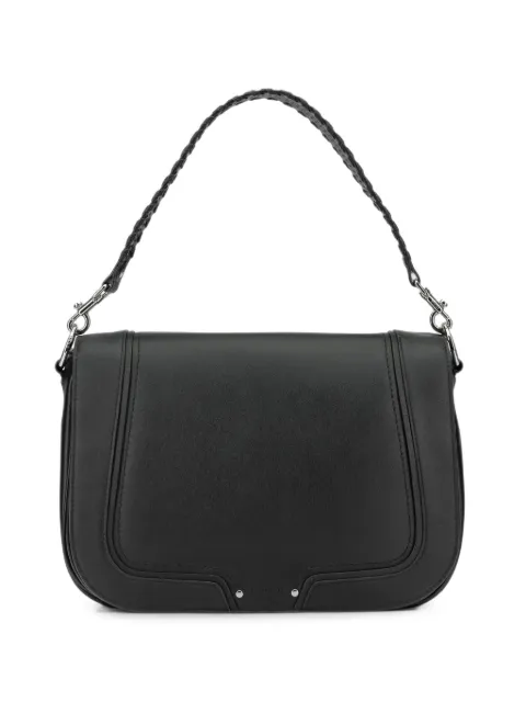 Le Tanneur large Héloise leather cross bag Black TELO1220N01