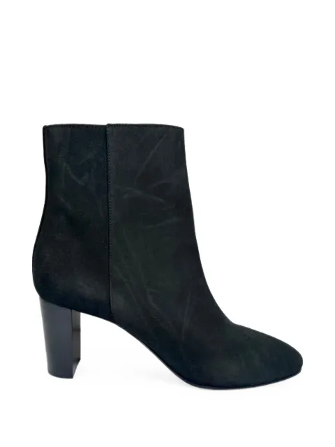 Chloé Vintage double-buckled ankle boots Black RFCPUGBSH779747W