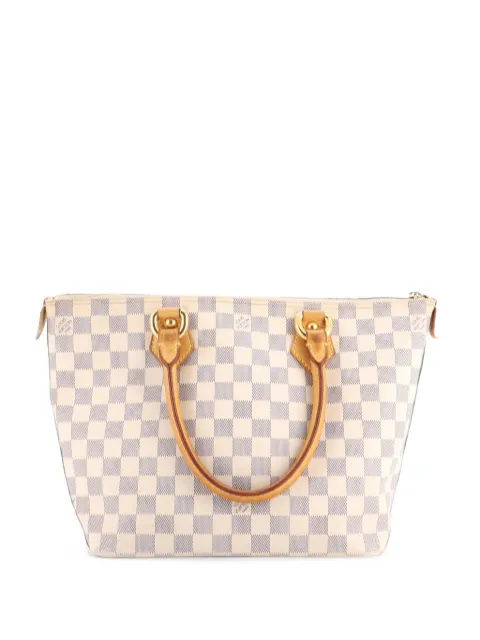 Louis Vuitton Pre-Owned Saleya Handbag Damier PM tote bag White EX7T7KUQCTNGCCFA
