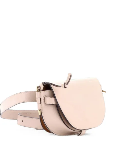 Loewe Pre-Owned Gate Leather Mini belt bag Neutrals 6A1VU52HGHVKHJBJ