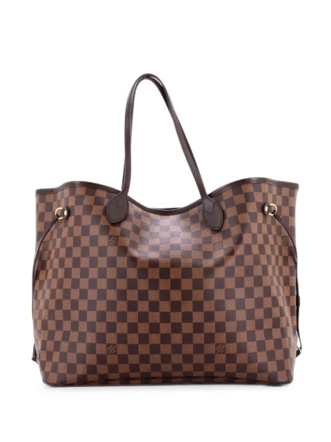 Louis Vuitton Pre-Owned Neverfull NM Damier GM tote bag Brown 3FEJ24V0W1FQILEK
