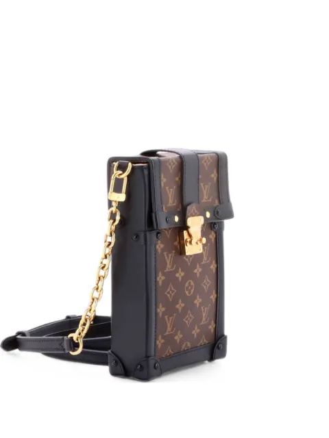 Louis Vuitton Pre-Owned Vertical Trunk Pochette Monogram Canvas crossbody bag Brown 4PQRZFA6XC4SYMLX