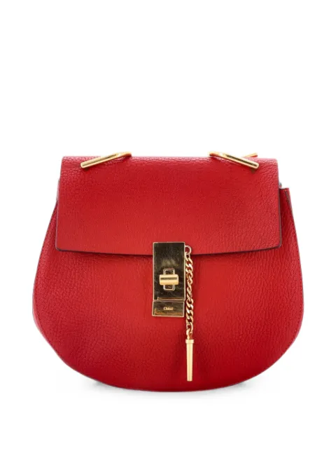 Chloé Pre-Owned Drew Leather Small crossbody bag Red 4WAWUWO9MT68F0P4