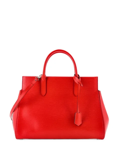 Louis Vuitton Pre-Owned Marly Handbag Epi Leather MM satchel Red 5FEXUN8QJ7GZSU49