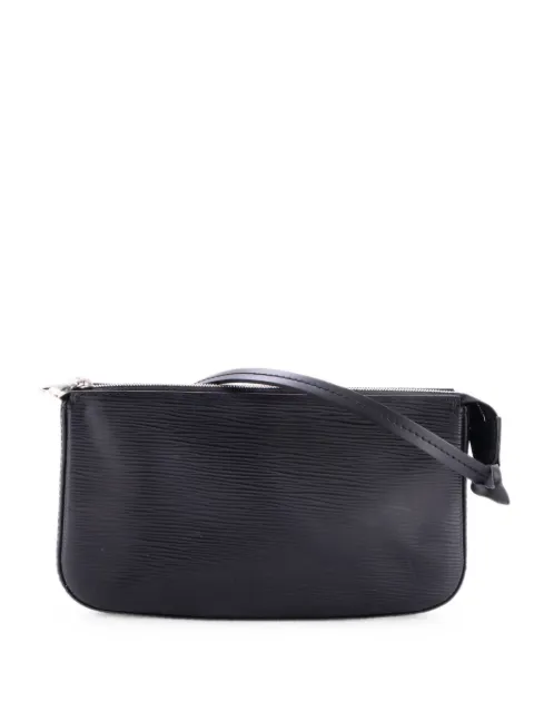 Louis Vuitton Pre-Owned Pochette Accessoires NM Epi Leather clutch bag Black 6809Y377D5DCLQH6