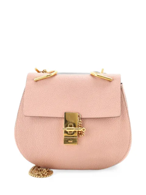 Chloé Pre-Owned Drew Leather Small crossbody bag Pink 0KJHBD2G8PCJHIMW